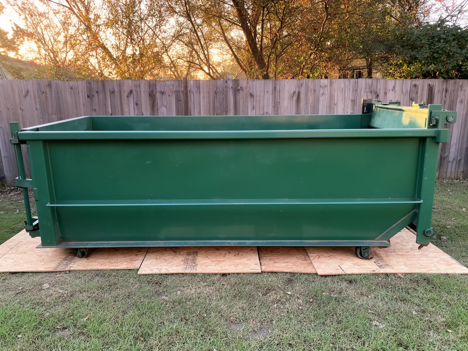 Roll-off dumpster from JB & Sons Dumpsters in Concord, MA